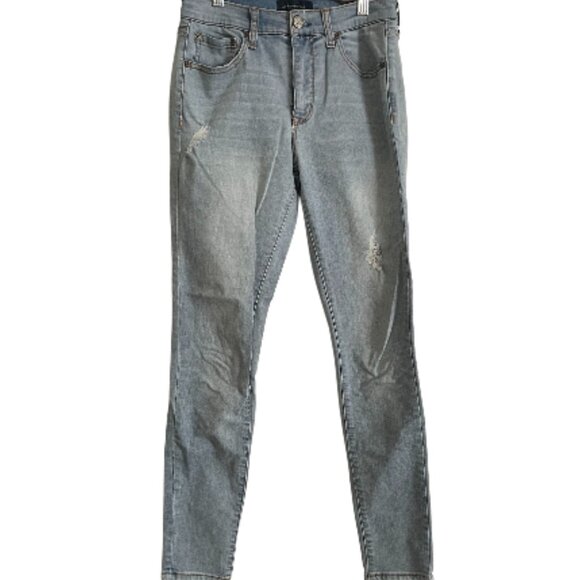 Aeropostale Distressed High Waisted Jegging - Size 6 - Picture 1 of 8